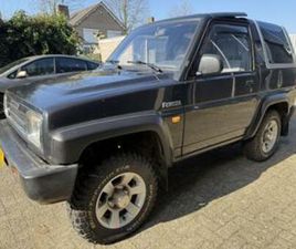 DAIHATSU FEROZA 1.6 DX CABRIO 1993 4X4 APK 11-26 GRIJS KENTE — OLDTIMERS — MARKTPLAATS