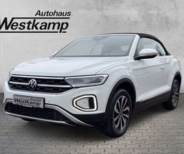 VOLKSWAGEN T-ROC CABRIOLET CABRIOLET STYLE 1.5 TSI DSG LEDER NAVI LED-PLUS