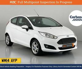 FORD FIESTA FORD FIESTA 1.25 ZETEC HATCHBACK 3DR PETROL MANUAL EURO 5 (82 PS)