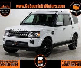 2016 LAND ROVER LR4 HSE SILVER EDITION SPORT UTILITY 4D