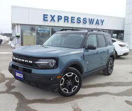 2023 FORD BRONCO SPORT OUTERBANKS, COPILOT, 1 OWNER, EXPRESSWAY