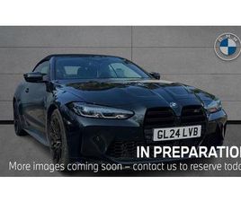 BMW M4 COMPETITION M XDRIVE CONVERTIBLE 3.0 2DR