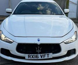 2016 MASERATI GHIBLI 3.0 GHIBLI DV6 AUTO 4DR SALOON DIESEL AUTOMATIC