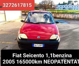 FIAT SEICENTO 1,1 BENZINA 2005 165000KM