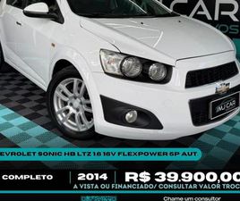 CHEVROLET SONIC HB LTZ 1.6 16V FLEXPOWER 5P AUT.
