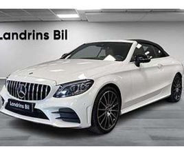 MERCEDES-BENZ C 200 CABRIOLET AMG-LINE / BURMESTER / 360º / MINNESPAKET