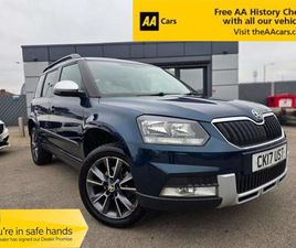 2017 SKODA YETI 1.2 YETI OUTDOOR SE DRIVE TSI 5DR SUV PETROL MANUAL