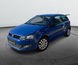 VW POLO 1.2 STYLE STEUERKETTE & SERVICE NEU SITZHEIZUNG KLIMA ALU