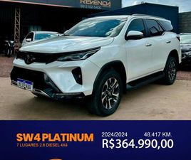 TOYOTA SW4 2.8 TDI SRX PLATINUM AUTO 4WD