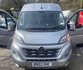 2022 VAUXHALL MOVANO 2.2 TURBO D 140PS H2 EDITION FACELIFT LWB PANEL VAN DIESEL MANUAL