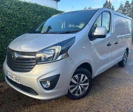 2016 VAUXHALL VIVARO 1.6 CDTI 2700 BITURBO SPORTIVE PANEL VAN 5DR DIESEL MANUAL