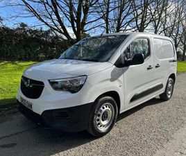 2023 VAUXHALL COMBO CARGO 2300 L1 1.5 TURBO D 100BHP SWB VAN - ONLY 53000 MILES