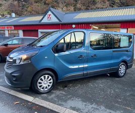 2019 VAUXHALL VIVARO 2900 1.6CDTI L2 XL H1 COMBI 5 SEAT SEATER CREW CAB DAY VAN WAV RAMP WINCH MP...