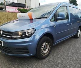 2017 VOLKSWAGEN CADDY MAXI CONNECT 2.0 TDI CHEAP RELIABLE ULEZ COMPLIANT VAN NO VAT PANEL VAN DIE...
