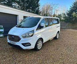 2020 FORD TOURNEO CUSTOM 2.0 130PS ECOBLUE 8 SEATER MINIBUS LTD EDITION MINIBUS DIESEL MANUAL