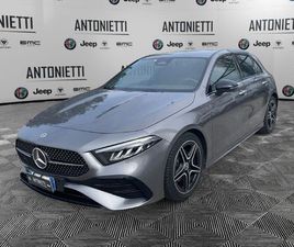 MERCEDES-BENZ CLASSE A SEDAN 180 D AMG LINE PREMIUM PLUS AUTO DEL 2023 USATA A JESI