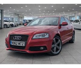 AUDI A3 SPORTBACK 2012 AUDI A3 SPORTBACK 2.0 TFSI BLACK EDITION 5DR - 2 F/OWNER + FULL S/HISTORY -