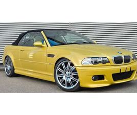 BMW SERIE 3 CABRIO M3 CABRIO INDIVIDUAL H&K PHÖNIXGELB TOP ZUSTAND