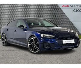 2022 AUDI A5 SPORTBACK 40 TFSI 204 BLACK EDITION 5DR S TRONIC