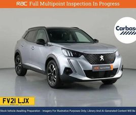 PEUGEOT 2008 PEUGEOT 2008 SUV 50KWH GT SUV 5DR ELECTRIC AUTO (136 PS)