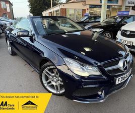 2.0 E200 AMG LINE CABRIOLET G-TRONIC+ EURO 6 (START/STOP) 2DR