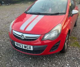 VAUXHALL, CORSA, HATCHBACK, 2014, MANUAL, 998 (CC), 3 DOORS
