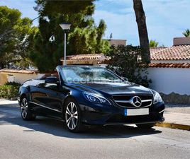 MERCEDES-BENZ CLASE E CABRIO E 250