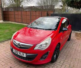 VAUXHALL CORSA VAUXHALL, CORSA, HATCHBACK, 2012, MANUAL, 1229 (CC), 3 DOORS