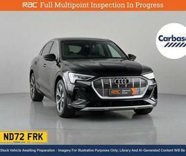 AUDI E-TRON E-TRON 55 55 S LINE SPORTBACK AUTO QUATTRO 5DR 95KWH (11KW CHARGER)