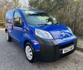 2010 CITROEN NEMO 1.4 HDI LX PANEL VAN DIESEL MANUAL
