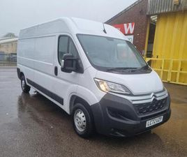 2022 CITROEN RELAY 2.2 BLUEHDI H2 VAN 140PS ENTERPRISE PANEL VAN DIESEL MANUAL
