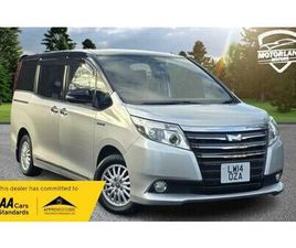 2014 TOYOTA NOAH 1.8L HYBRID AUTO 7 SEATS 5 DR HYBRID AUTOMATIC