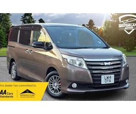 2014 TOYOTA NOAH 1.8L HYBRID AUTO 7 SEATS 5 DR HYBRID AUTOMATIC