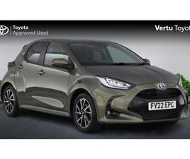 TOYOTA YARIS 2022 TOYOTA YARIS 1.5 HYBRID DESIGN 5DR CVT HYBRID HATCHBACK HATCHBACK HYBRID AUTOMATIC
