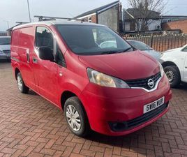 2016 NISSAN NV200 1.5 DCI ACENTA SWB EURO 5 6DR (AC) CAR DERIVED VAN DIESEL MANUAL