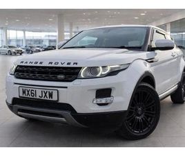 2011 LAND ROVER RANGE ROVER EVOQUE 2.2 SD4 PRESTIGE 3DR AUTO [LUX PACK] COUPE DIESEL AUTOMATIC