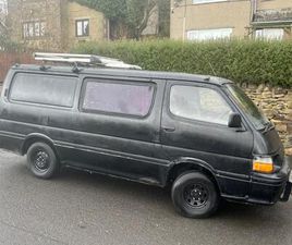 TOYOTA HIACE TOYOTA HIACE PANEL VAN 2.4D DIESEL LONG WHEEL BASE (LWB) BLACK