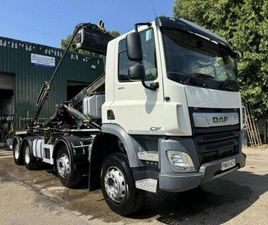 2019 DAF CF-450 8X4 HOOK LOADER