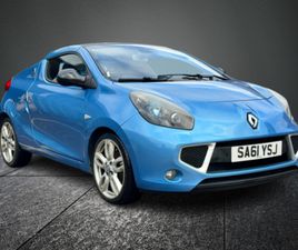 2011 RENAULT WIND 1.2 TCE GT LINE 2DR CONVERTIBLE PETROL MANUAL