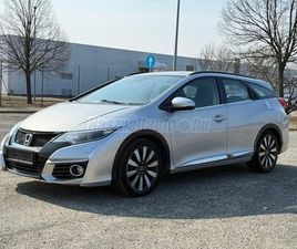 HONDA CIVIC TOURER 1.6 I-DTEC LIFESTLYE NAVI MEGKÍMÉLT ÁLLAPOT/ ÜLÉSFŰTÉS/ XENON/ DIGIT KLÍMA/ NAVI/ KÉT KULCS
