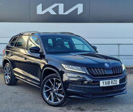 2018 SKODA KODIAQ 2.0 TSI SPORTLINE (180PS) SEAT) (START/STOP)