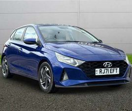 2021 HYUNDAI I20 1.0T GDI ELEMENT 5DR HATCHBACK PETROL MANUAL