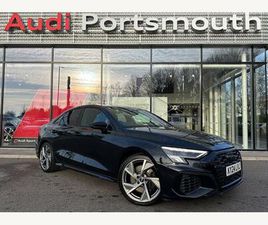 AUDI A3 S3 2.0 TFSI BLACK EDITION S TRONIC QUATTRO EURO 6 (START/STOP) 4DR