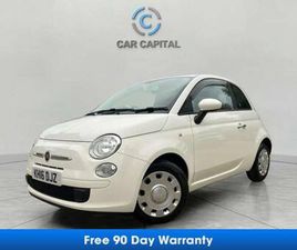 2016 16 FIAT 500 0.9 TWINAIR LOUNGE DUALOGIC EURO 6 (S/S) 3DR