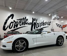 2006 CHEVROLET CORVETTE CONV 3LT, Z51, NAV, AUTO, CHROMES, SPOILER, 47K!