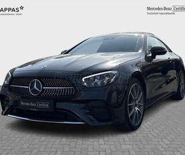 MERCEDES-BENZ E 220 D 4MATIC 9G-TRONIC COUPÉ - AMG - MAGYARO. - AKÁR + 1 ÉV GARANCIA!