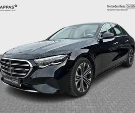 MERCEDES-BENZ E 300 DE 9G-TRONIC PLUG-IN HYBRID MAGYARORSZÁGI. 1. TULAJDONOS. GARANCIÁS