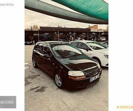 GALERIDEN CHEVROLET KALOS 1.2 SE 2004 MODEL ESKIŞEHIR 177.000 KM SIYAH - 38401808 | ARABAM.COM