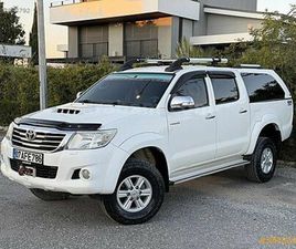 GALERIDEN TOYOTA HILUX 2.5 D-4D 4X4 ADVENTURE 2012 MODEL ANTALYA 300.000 KM BEYAZ - 38432969 | ARABAM.COM