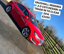2014 VAUXHALL